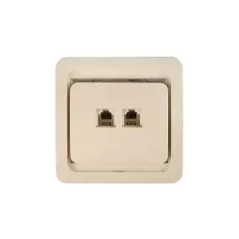 Двойная телефонная СВЕТОЗАР ГАММА SV-54118-B