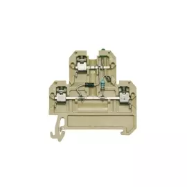 Двухуровневая клемма Weidmuller DK 4/35 LD GR 24VDC 0210060000