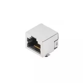 Гнездо RJ45 для печатной платы Weidmuller IE-PCB-RJ45-SMD-C5-AI 1455220000