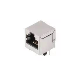 Гнездо RJ45 для печатной платы Weidmuller IE-PCB-RJ45-THR-C6-AI 1433910000
