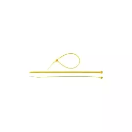 Хомуты нейлоновые желтые ЗУБР МАСТЕР 309050-25-100