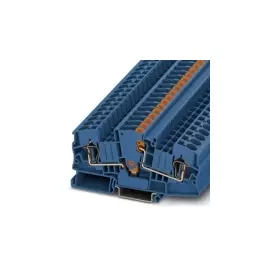 Измерительная клемма с ползунковым размыкателем - STME 6 HV BU - 3035694 Phoenix contact