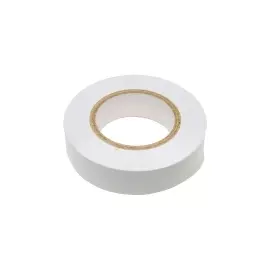 Изолента ПВХ, 19 мм х 20 м, 180 мкм, белая СИБРТЕХ 88798