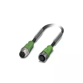 Кабель для датчика / исполнительного элемента - SAC-4P-M12MS/ 1,5-PUR/M12FS - 1668373 Phoenix contact