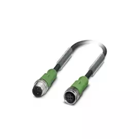 Кабель для датчика / исполнительного элемента - SAC-3P-M12MS/0,6-PUR/M12FS - 1681512 Phoenix contact