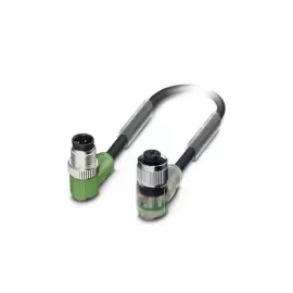 Кабель для датчика / исполнительного элемента - SAC-4P-M12MR/0,3-PUR/M12FR-3L - 1668755 Phoenix contact