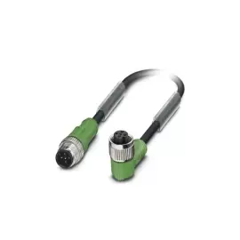 Кабель для датчика / исполнительного элемента - SAC-5P-M12MS/0,3-PUR/M12FR - 1681622 Phoenix contact