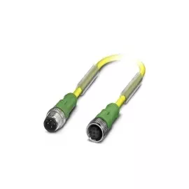 Кабель для датчика / исполнительного элемента - SAC-4P-M12MS/ 0,3-PUR/M12FS D - 1696015 Phoenix contact