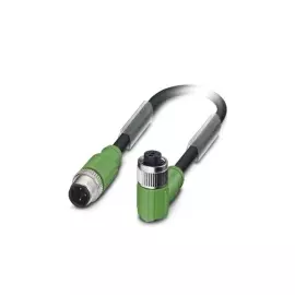 Кабель для датчика / исполнительного элемента - SAC-3P-M12MS/ 0,3-PUR/M12FR SH - 1500923 Phoenix contact