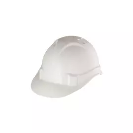 Каска защитная из ударопрочной пластмассы, белая СИБРТЕХ 89114
