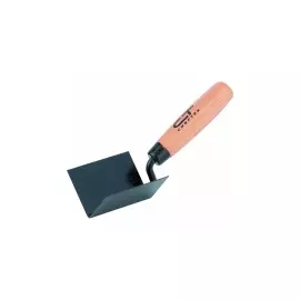 Кельма угловая, 80 х 60 х 60 мм, стальная, для внутренних углов, буковая ручка СИБРТЕХ 86307