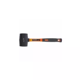 Киянка резиновая, 450 г., черная резина, фибергласовая рукоятка SPARTA 11126