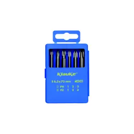 KL335 Комплект из 6-ти отв. вставок (бит) L=73 мм KLAUKE