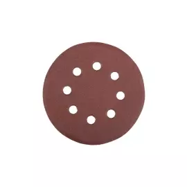 Круг из абразивной бумаги 8 отверстий Р180 125мм 5шт STAYER MASTER 35452-125-180