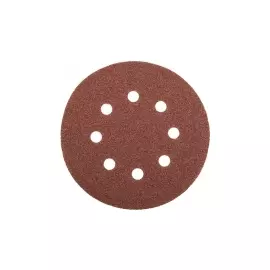 Круг из абразивной бумаги 8 отверстий Р60 125мм 5шт STAYER MASTER 35452-125-060