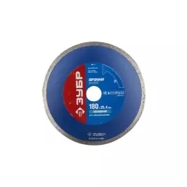 Круг отрезной алмазный для электроплиткореза ЗУБР ПРОФЕССИОНАЛ 36655-180_z01