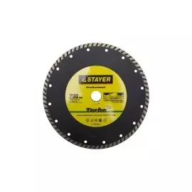 Круг отрезной алмазный для УШМ STAYER PROFESSIONAL 3662-230_z01
