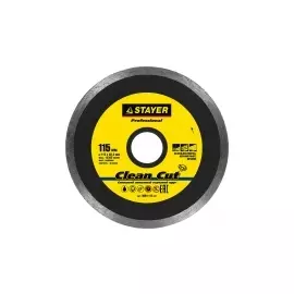 Круг отрезной алмазный для УШМ STAYER PROFESSIONAL 3664-115_z01