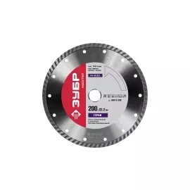 Круг отрезной алмазный для УШМ ЗУБР МАСТЕР 36613-200