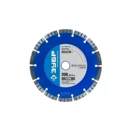 Круг отрезной алмазный для УШМ ЗУБР ПРОФЕССИОНАЛ 36658-200