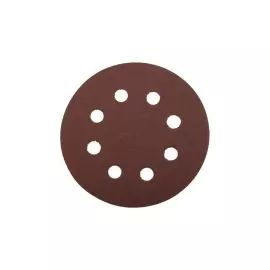 Круг шлифовальный из абразивной бумаги на велкро основе ЗУБР МАСТЕР 35560-115-180