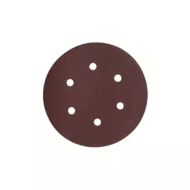 Круг шлифовальный из абразивной бумаги на велкро основе ЗУБР МАСТЕР 35566-150-180