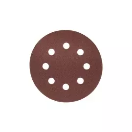 Круг шлифовальный из абразивной бумаги на велкро основе ЗУБР МАСТЕР 35562-125-080