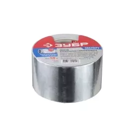 Лента алюминиевая самоклеящаяся ЗУБР ПРОФЕССИОНАЛ 12262-75-50