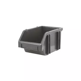 Лоток для крепежа пластиковый черный 75х110х165 мм FIT РОС 65693