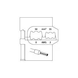 Модуль сменный для мягких наконечников 50/35мм GEDORE 8140-08 1830627