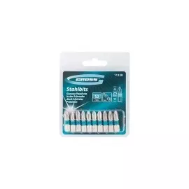 Набор бит РН2х25, сталь S2, 10шт GROSS 11330