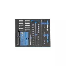 Набор головок 1/4" в 2/4 CT инструментальном модуле, 67 предметов GEDORE 2005 CT2-D 20 2016478