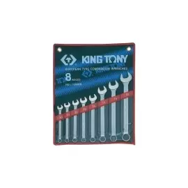 Набор комбинированных ключей KING TONY 1208MR