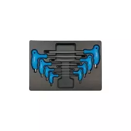 Набор L-образных ключей HEX KING TONY 9-22108MR