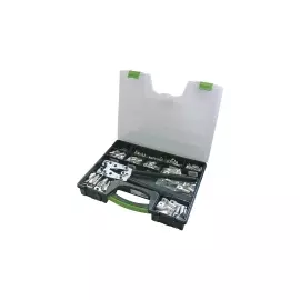 Набор прессованных кабельных наконечников с клещами Haupa 290382