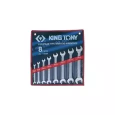 Набор рожковых ключей KING TONY 1108MR