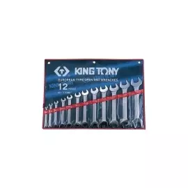 Набор рожковых ключей KING TONY 1112MR