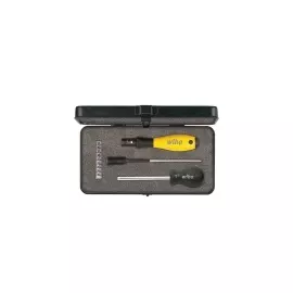 Набор с динамометрической отверткой TorqueVario-S антистатическая ESD WIHA 2882S10 27687