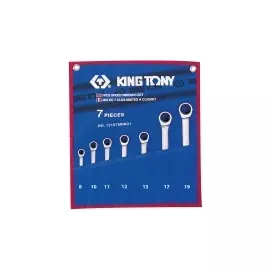 Набор трещоточных ключей KING TONY 12107MRN01