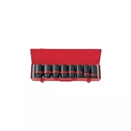 Набор ударных глубоких торцевых головок KING TONY 6410SP