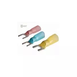 Наконечники вилочные изолированные с термоусаживаемой манжетой НВИ-Т 2.5-5 КВТ