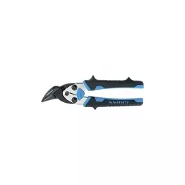 Ножницы по металлу PIRANHA МИНИ, 185 мм, прямой и правый рез, сталь СrMo, двухкомпонентные рукоятки GROSS 78361