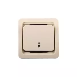 Одноклавишный без подсветки 10А 250В СВЕТОЗАР ГАММА SV-54137-B