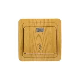 Одноклавишный с подсветкой макс. Ток 10А 250В СВЕТОЗАР ГАММА SV-54138-A