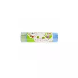 Пакеты для мусора с завязками 60л*20шт синие Elfe 92720