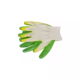 Перчатки хб с двойным латексным обливом 67851