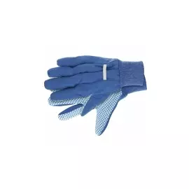 Перчатки рабочие х/б ткань с ПВХ точкой, манжет, XXL СИБРТЕХ 67766