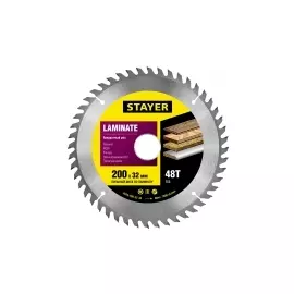 Пильный диск по ламинату STAYER MASTER 3684-200-32-48