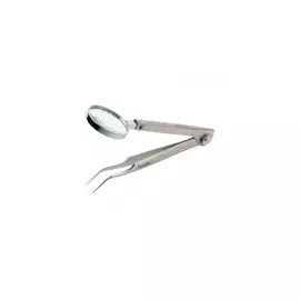 Пинцет с линзой изогнутый ProsKit 1PK-TZ017