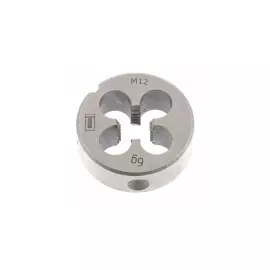 Плашка М12 х 1,75 мм СИБРТЕХ 77032